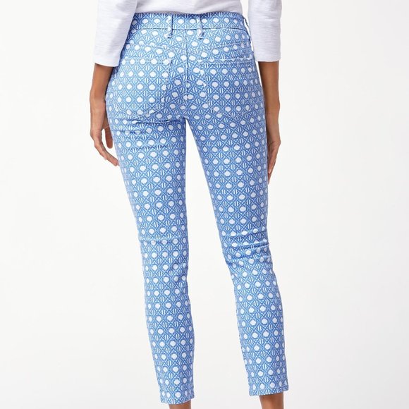 Tommy Bahama Denim NWT Cataline Caning Ankle Jeans - Picture 9 of 11